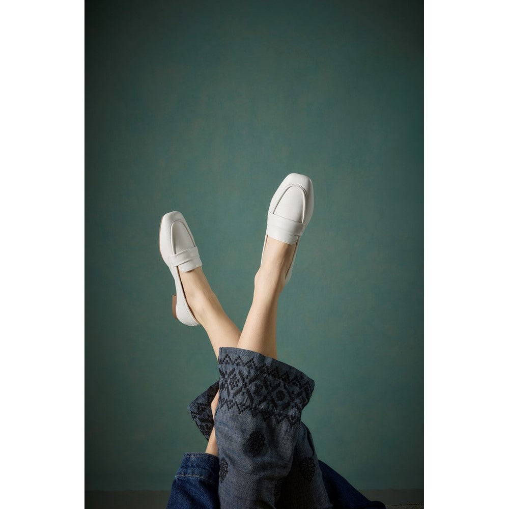 Shoe Ladies Summer White Hush Puppies Sutton Loafer
