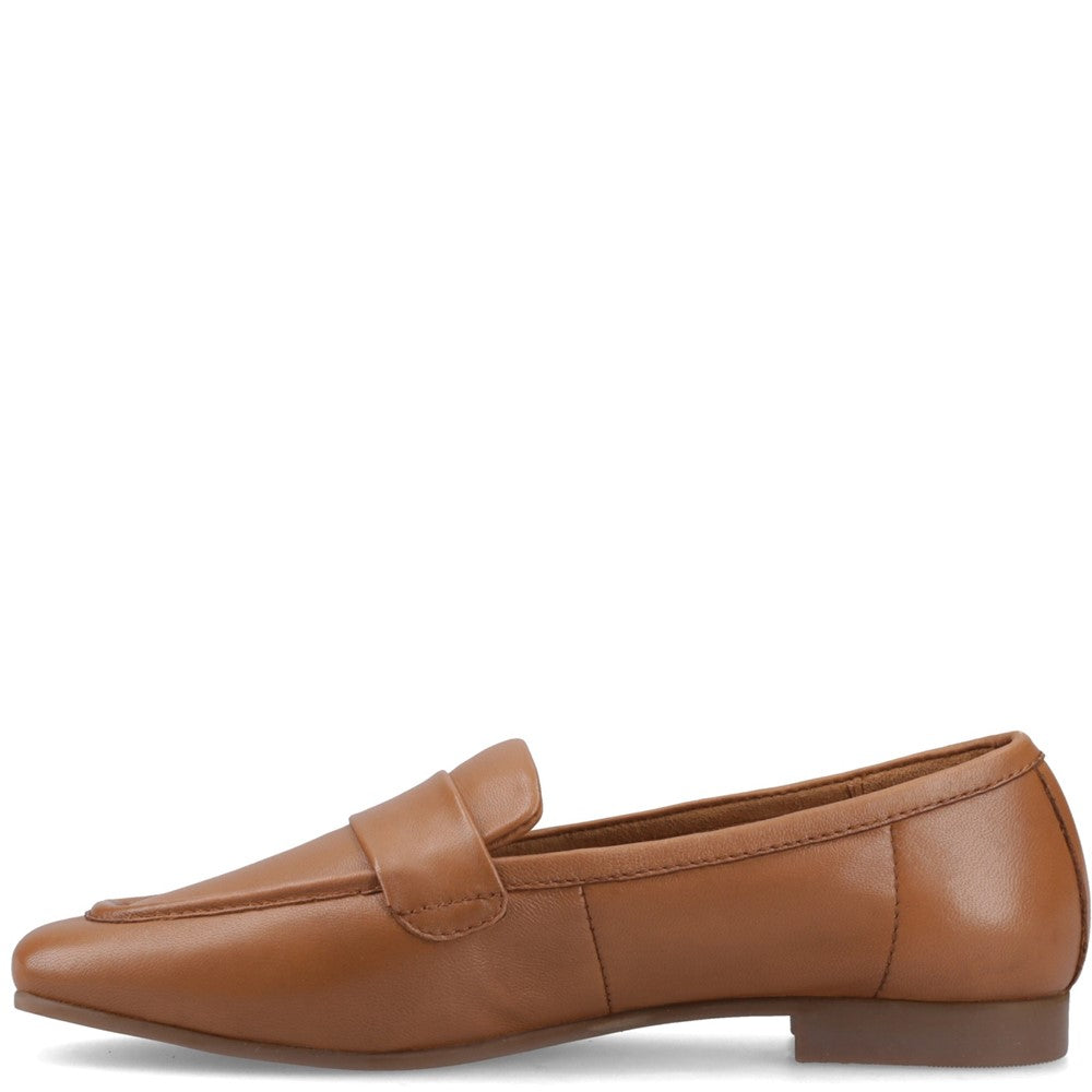 Shoe Ladies Summer Tan Hush Puppies Sutton Loafer