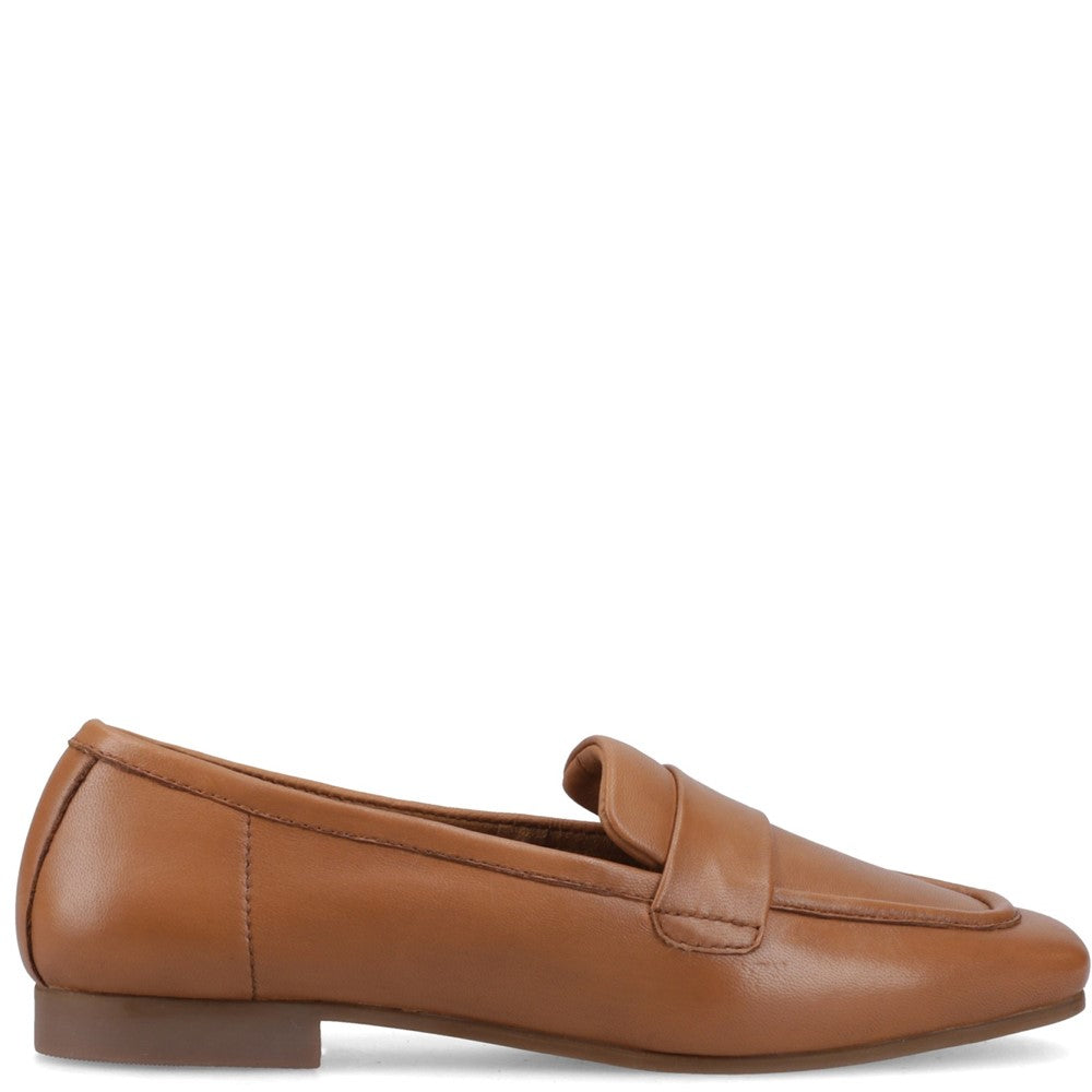 Shoe Ladies Summer Tan Hush Puppies Sutton Loafer