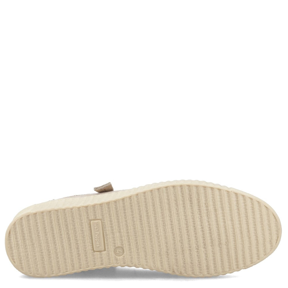 Shoe Ladies Summer Taupe Hush Puppies Tara Suede Trainer