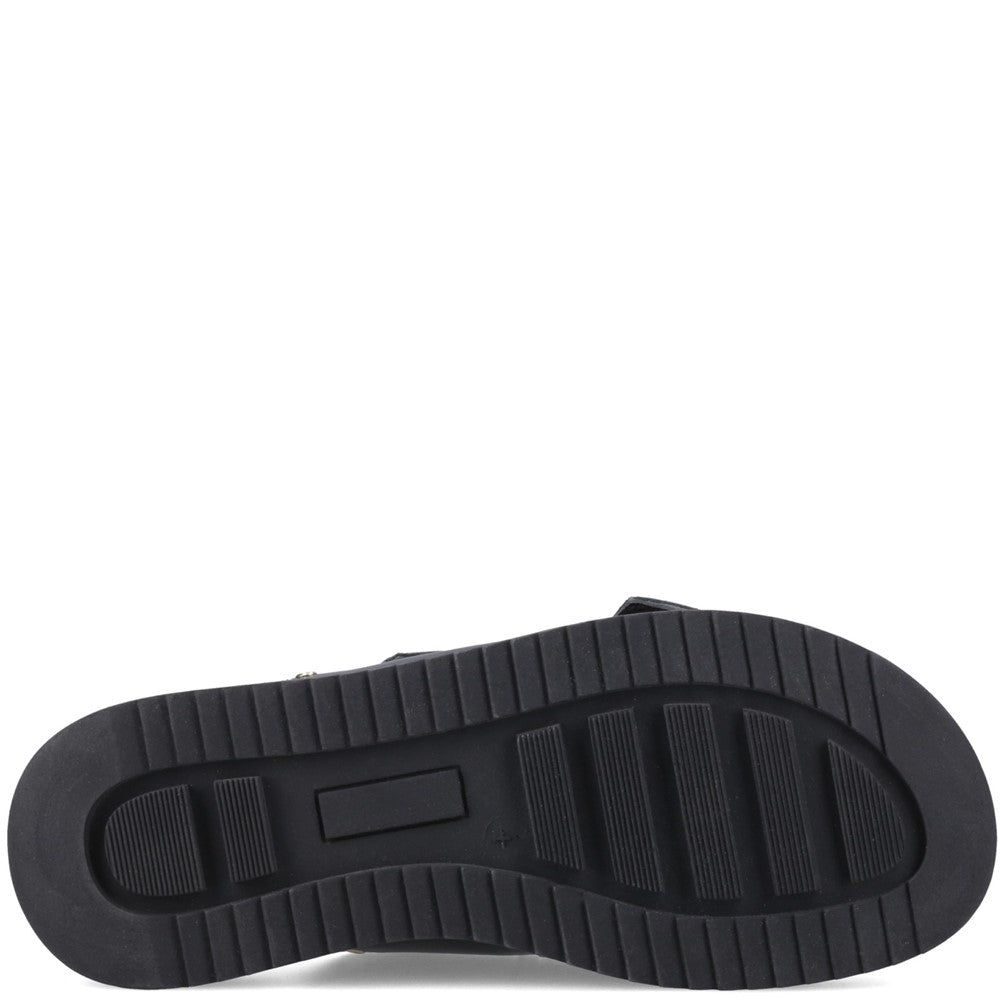 Sandal Ladies Summer Black Hush Puppies Christine Mule Sandal