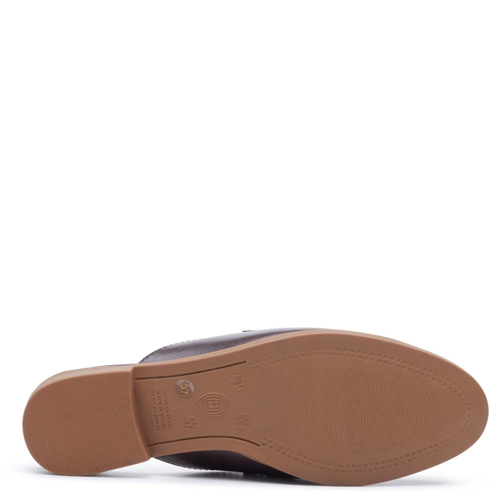 Slip On Ladies Shoes Chocolate Hush Puppies Calla Mule
