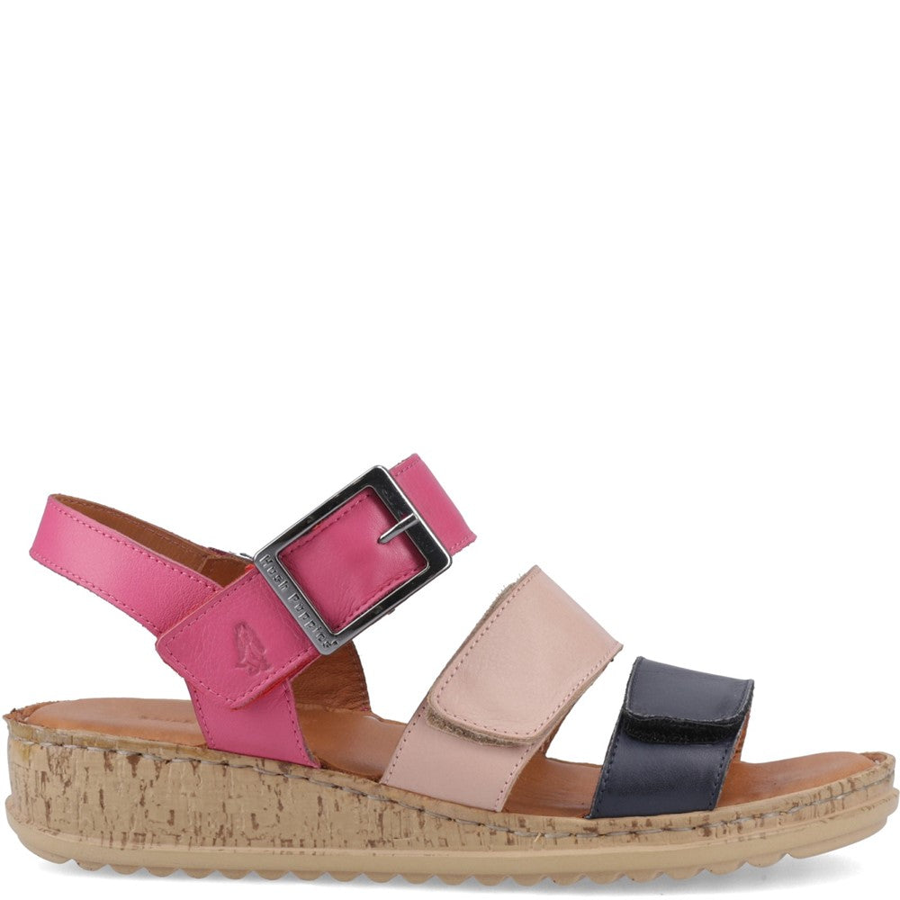 Sandal Ladies Summer Fuchsia Mix Hush Puppies Eliana Sandal