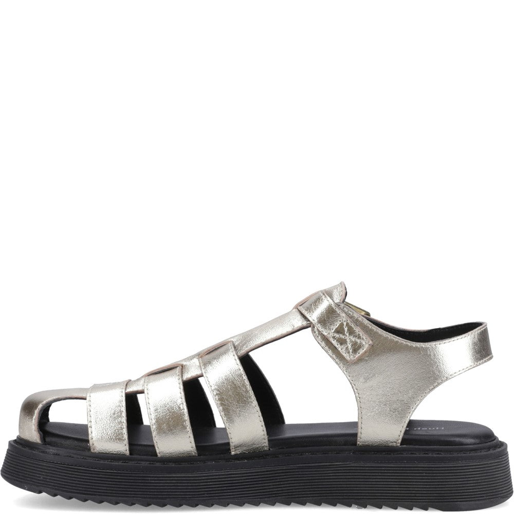 Sandal Ladies Summer Gold Hush Puppies Cassandra Gladiator Sandal
