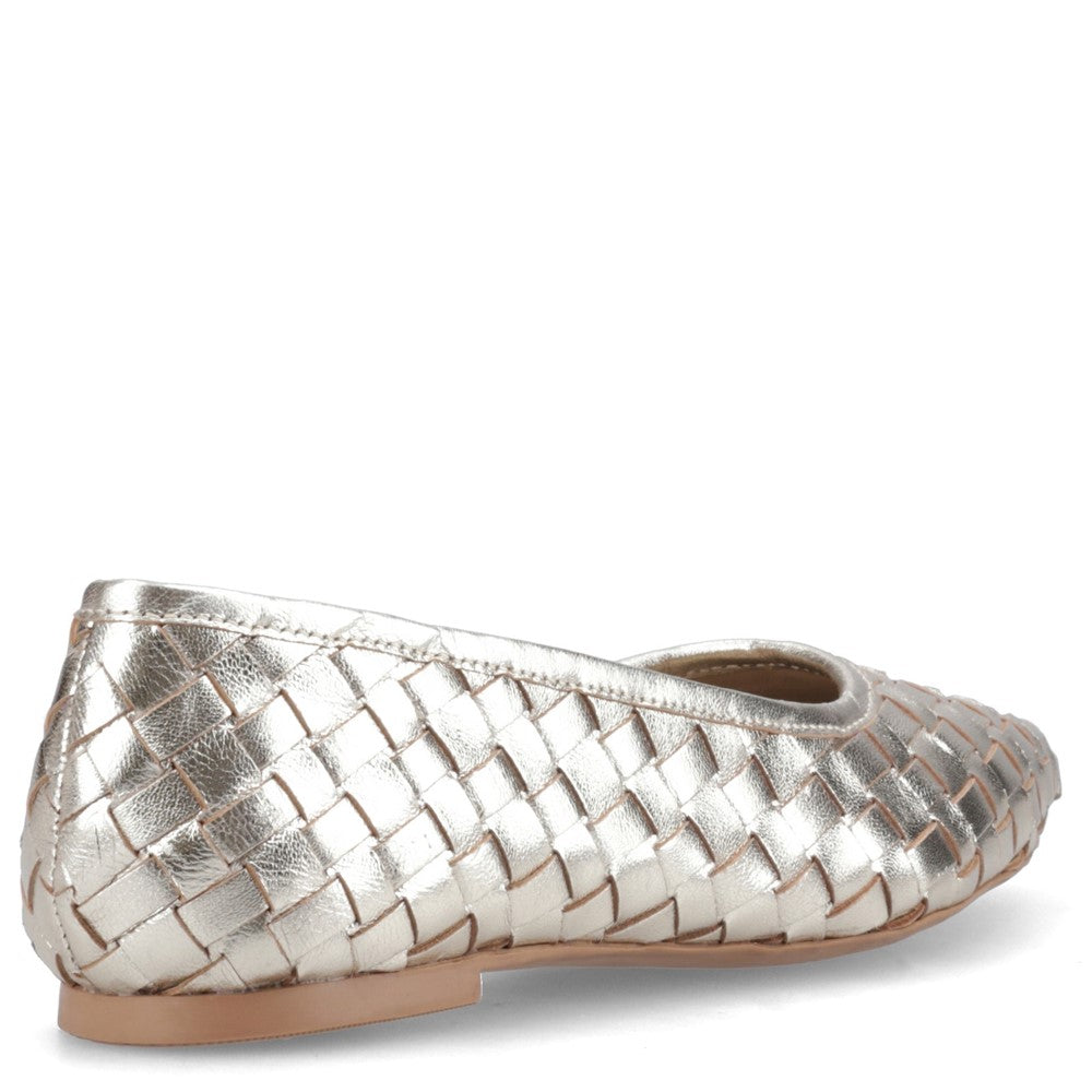 Ballerinas Gold Hush Puppies Darla Woven Ballerina