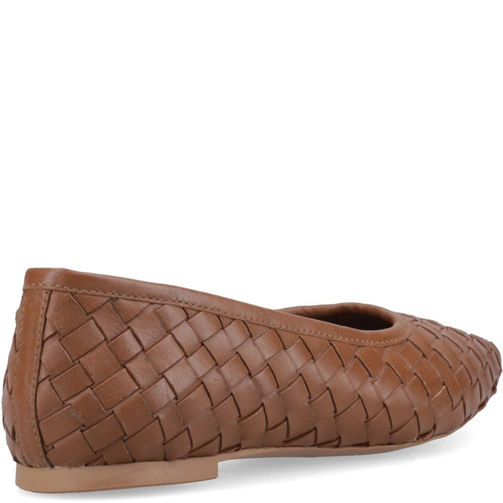 Ballerinas Tan Hush Puppies Darla Woven Ballerina