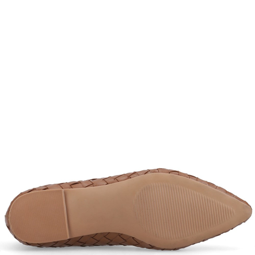 Ballerinas Tan Hush Puppies Darla Woven Ballerina