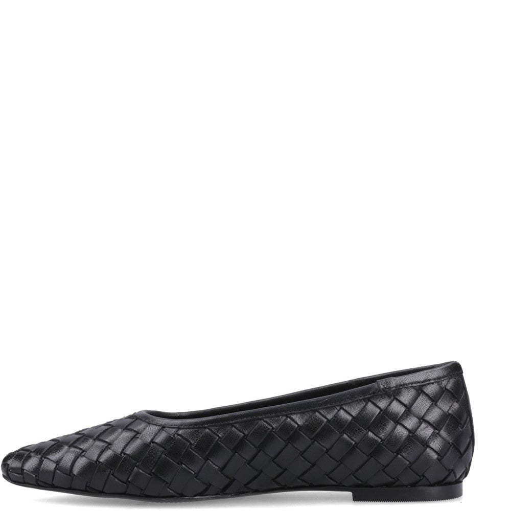Ballerinas Black Hush Puppies Darla Woven Ballerina
