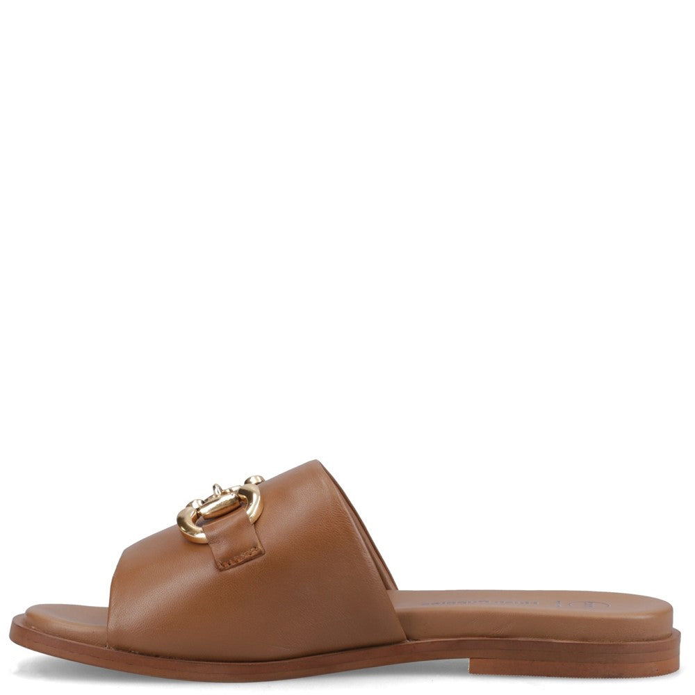 Sandal Ladies Summer Tan Hush Puppies LANA SNAFFLE MULE
