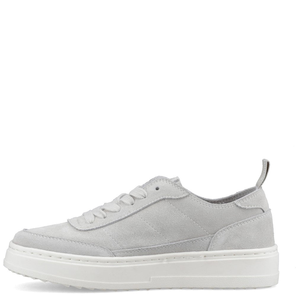 Ladies Sports Grey Hush Puppies Nesta Trainer