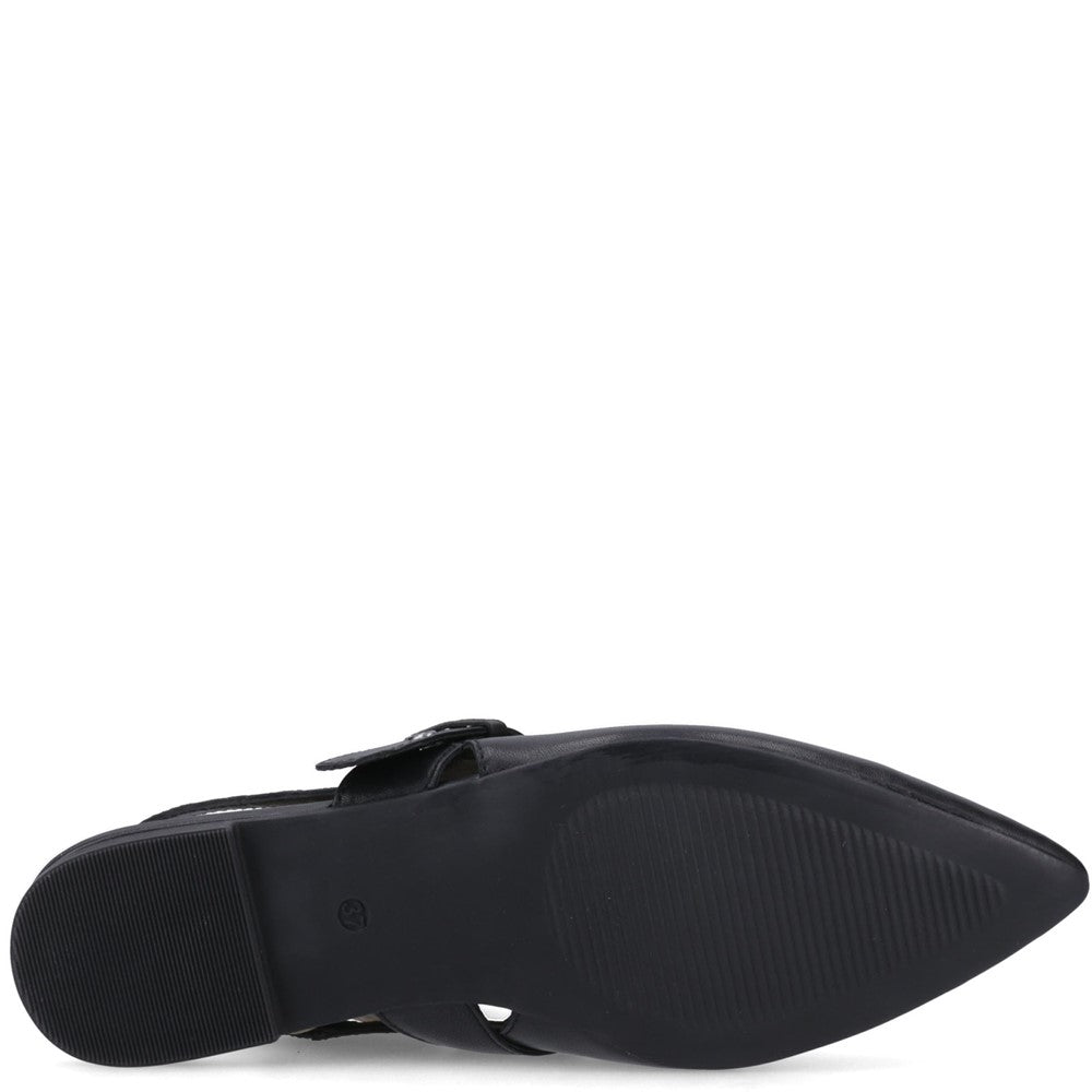 Ballerinas Black Hush Puppies Diya Buckle Mary Jane
