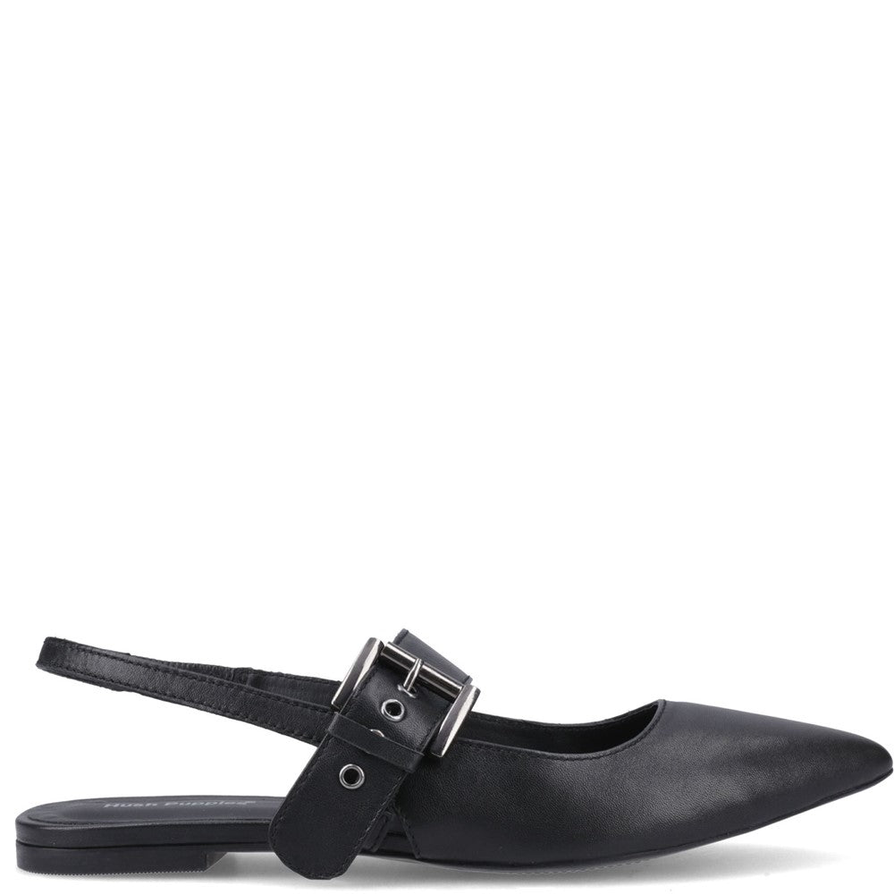 Ballerinas Black Hush Puppies Diya Buckle Mary Jane
