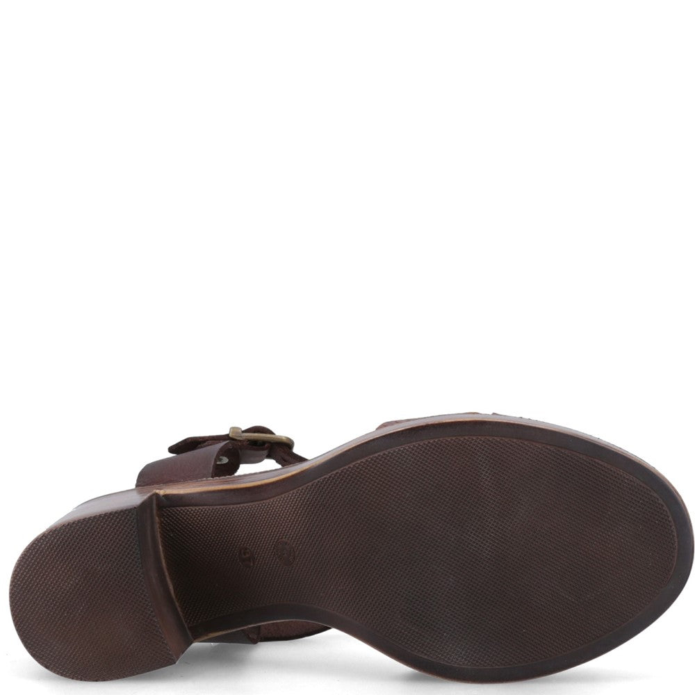 Ladies Heeled Sandals Python Hush Puppies Georgia Heeled Sandal