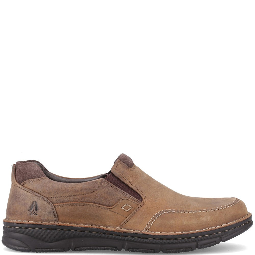 Slip On Mens Summer Tan Hush Puppies Franco Slip on