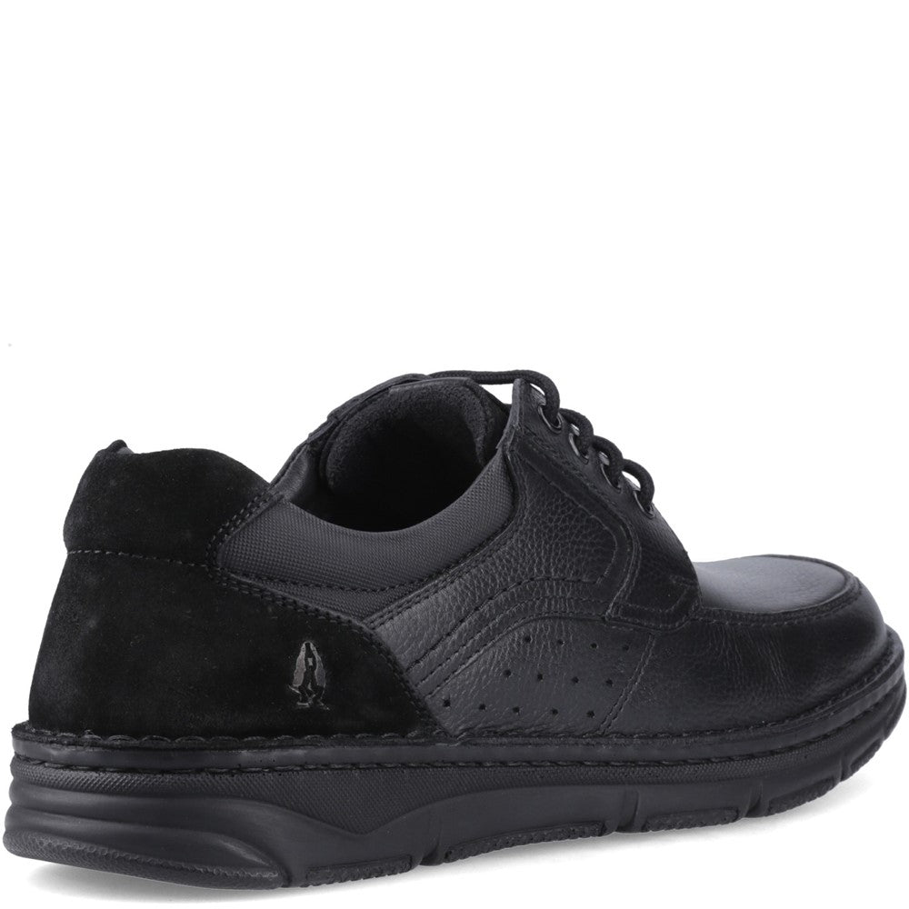 Lace Mens Summer Black Hush Puppies Franklin Lace Up Shoe