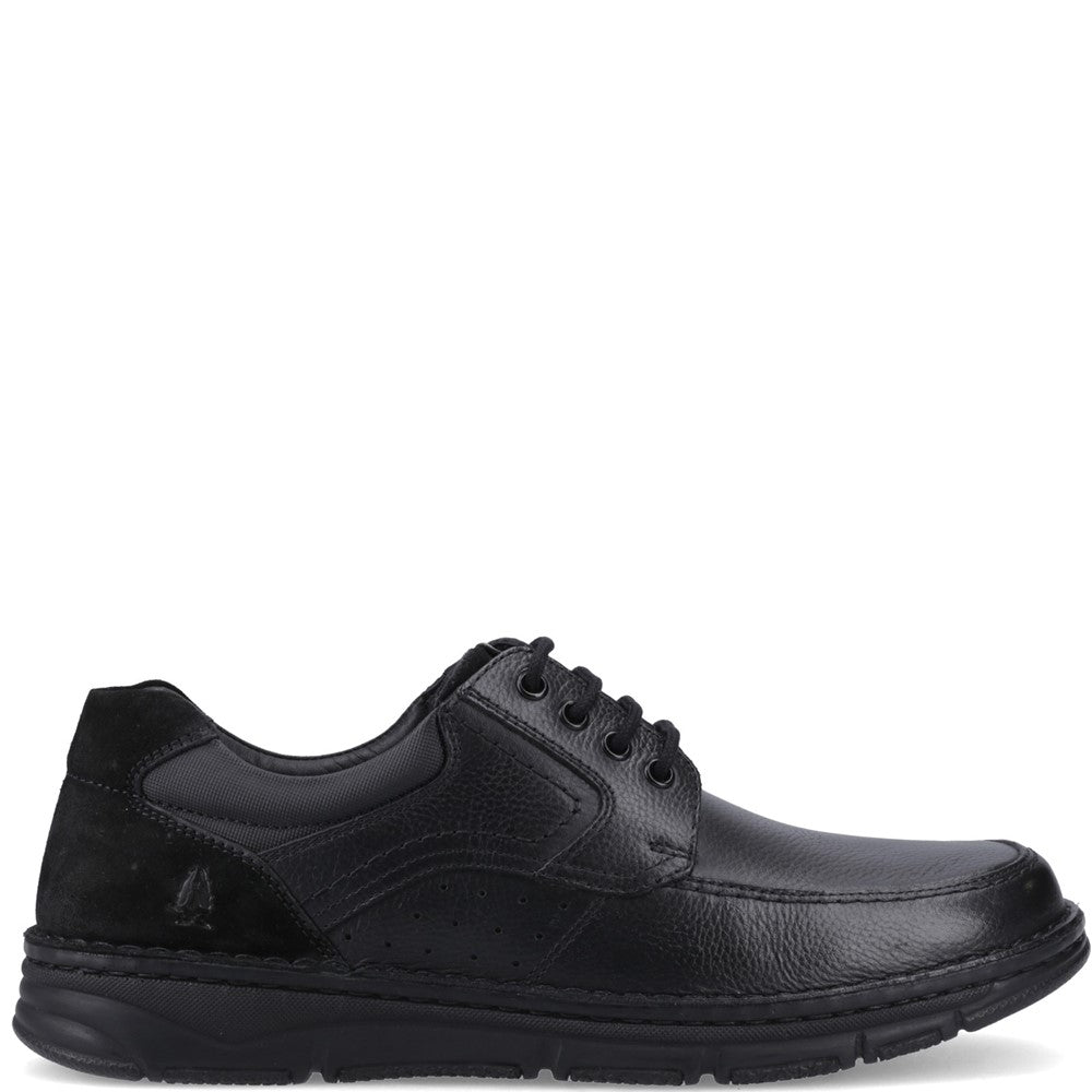 Lace Mens Summer Black Hush Puppies Franklin Lace Up Shoe