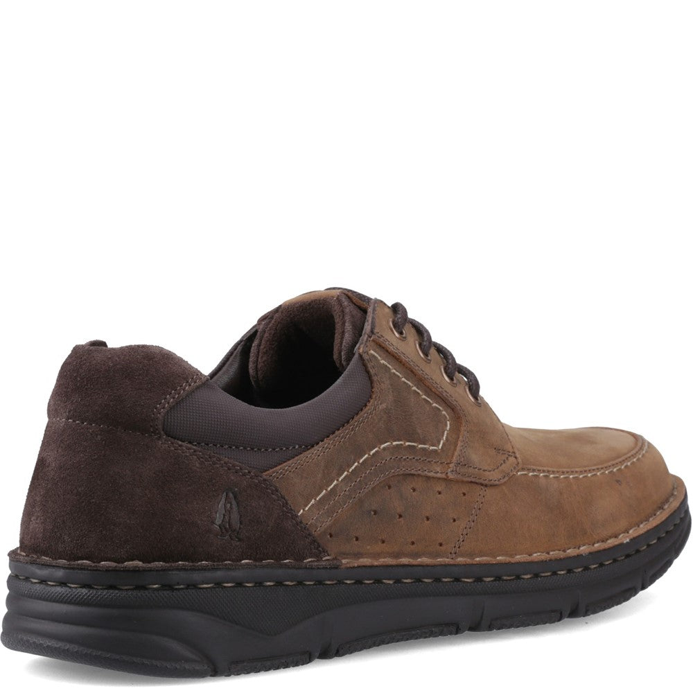 Lace Mens Summer Tan Hush Puppies Franklin Lace Up Shoe