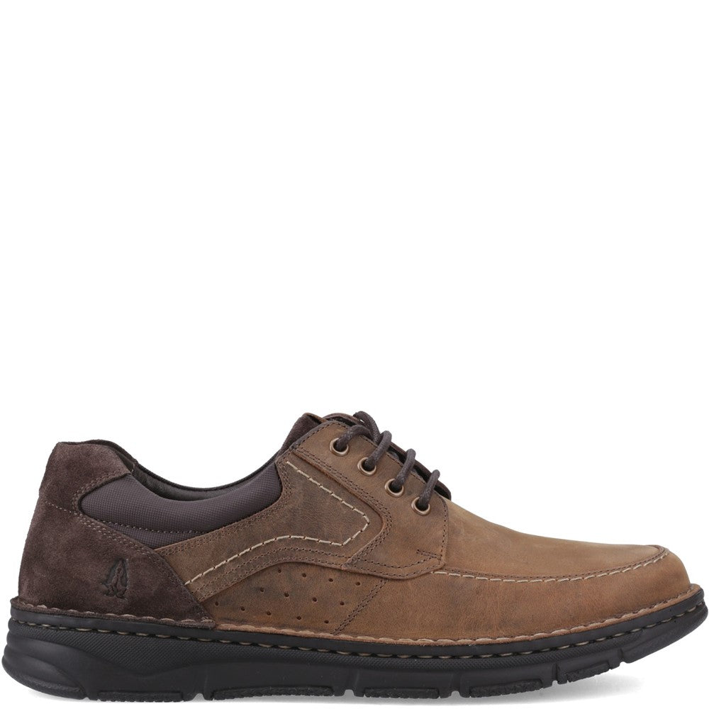 Lace Mens Summer Tan Hush Puppies Franklin Lace Up Shoe