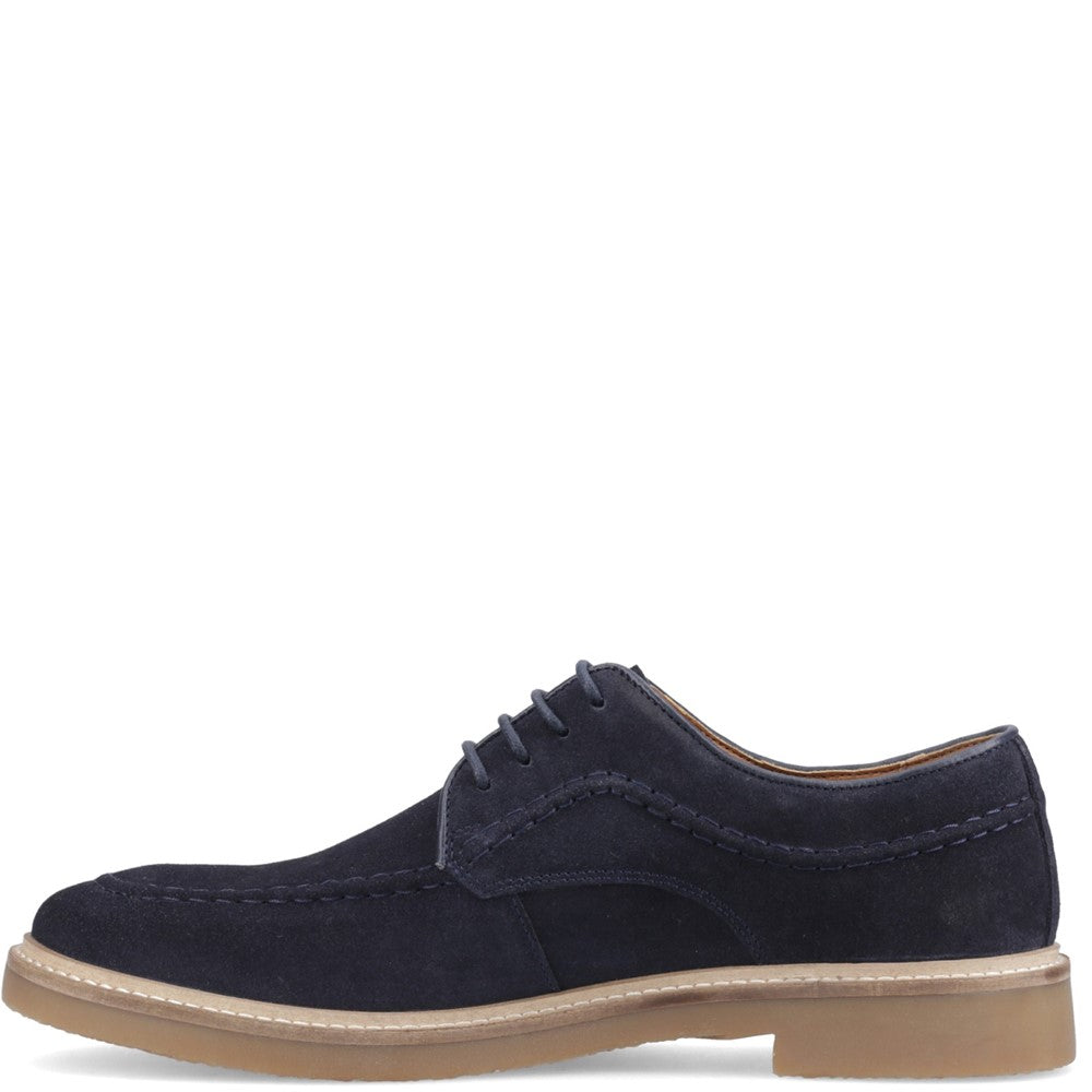 Lace Mens Summer Navy Hush Puppies Genny Shoe