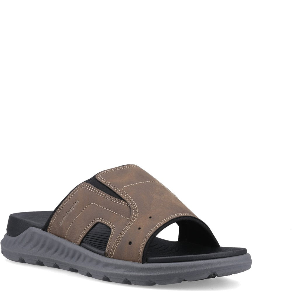 Sandal Mens Summer Brown Hush Puppies Lewis Sandal