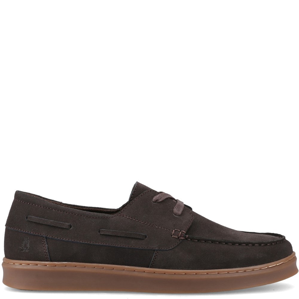 Lace Mens Summer Chocolate Hush Puppies Madden Boat Shoe