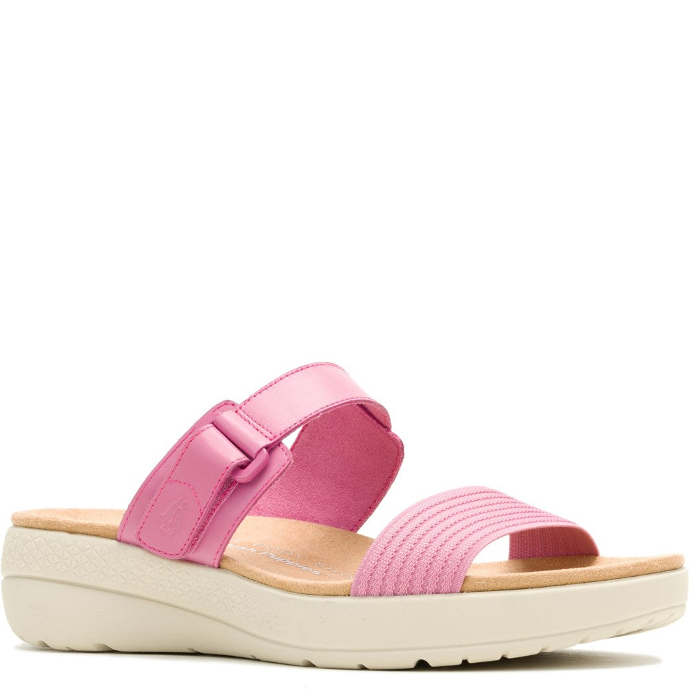 Sandal Ladies Summer Rose Hush Puppies Breathe Gore Slide