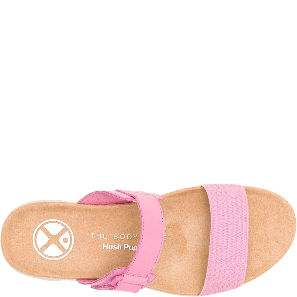 Sandal Ladies Summer Rose Hush Puppies Breathe Gore Slide
