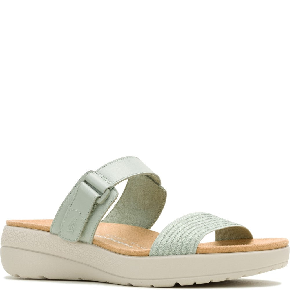Sandal Ladies Summer Sage Hush Puppies Breathe Gore Slide