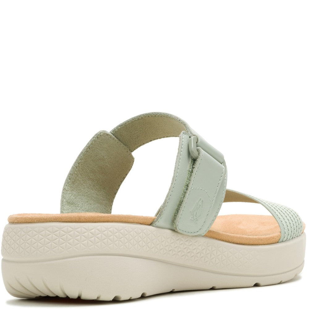Sandal Ladies Summer Sage Hush Puppies Breathe Gore Slide