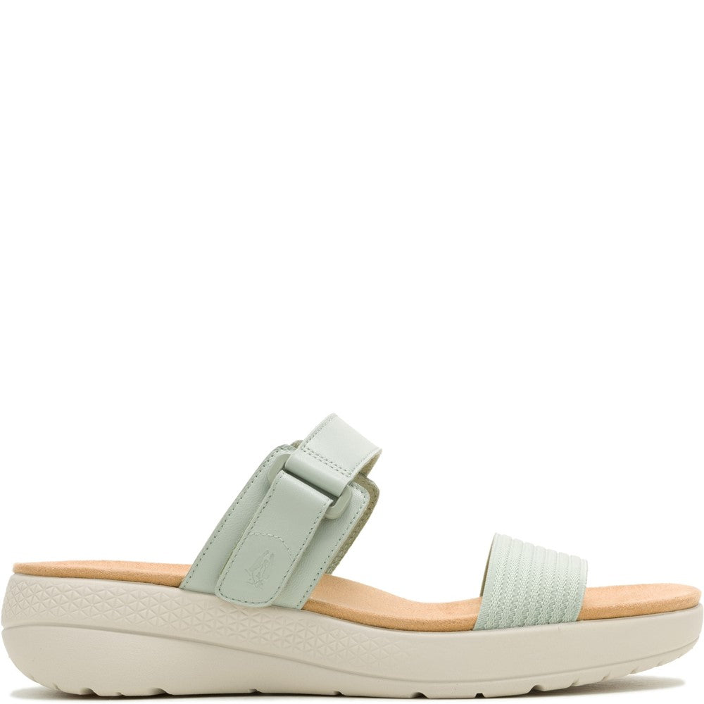 Sandal Ladies Summer Sage Hush Puppies Breathe Gore Slide