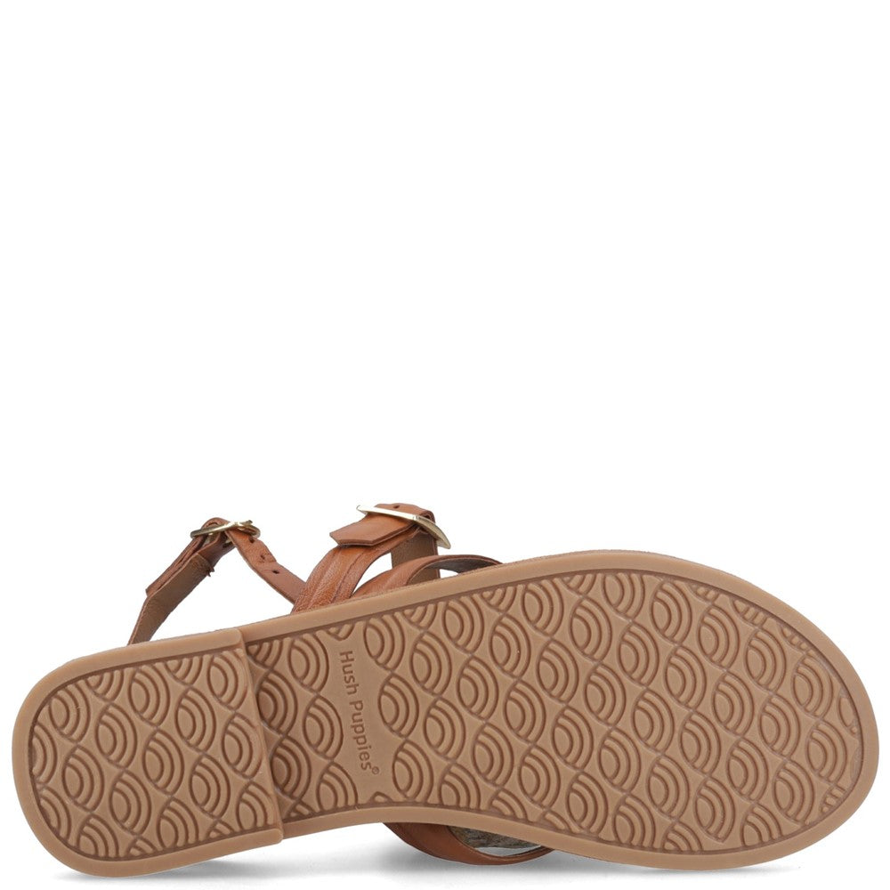 Sandal Ladies Summer Tan Hush Puppies Thea Sandal