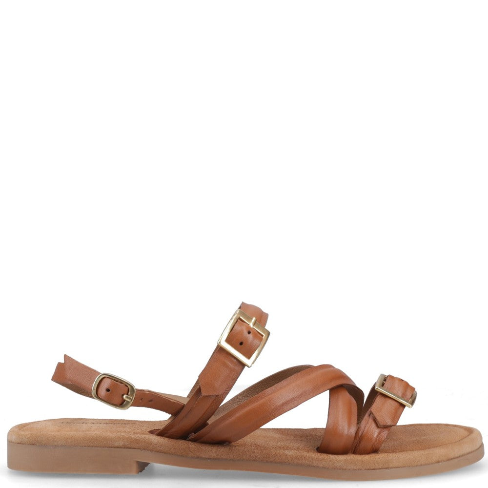 Sandal Ladies Summer Tan Hush Puppies Thea Sandal