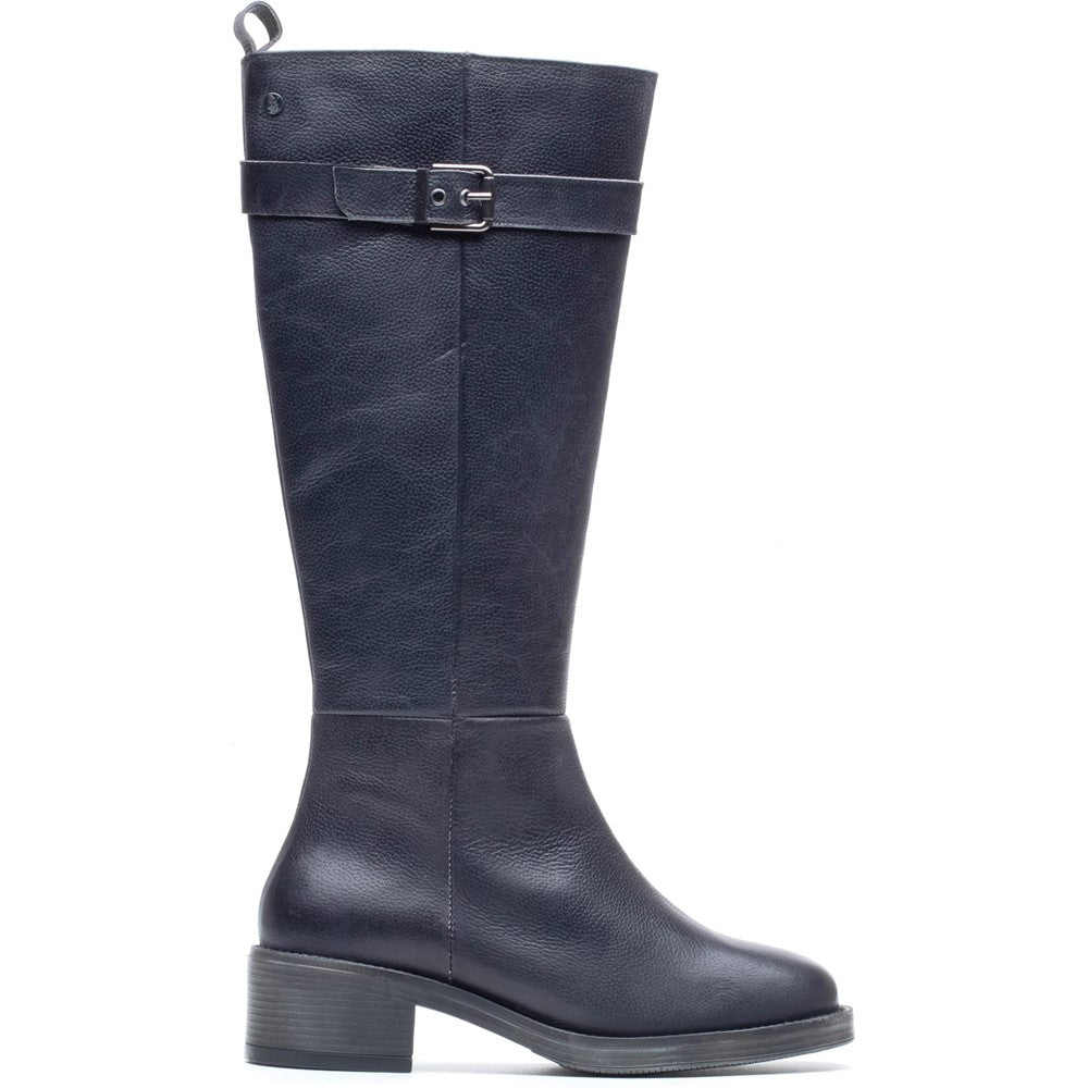 Ladies Long Boots Black Hush Puppies Anita Long Boot