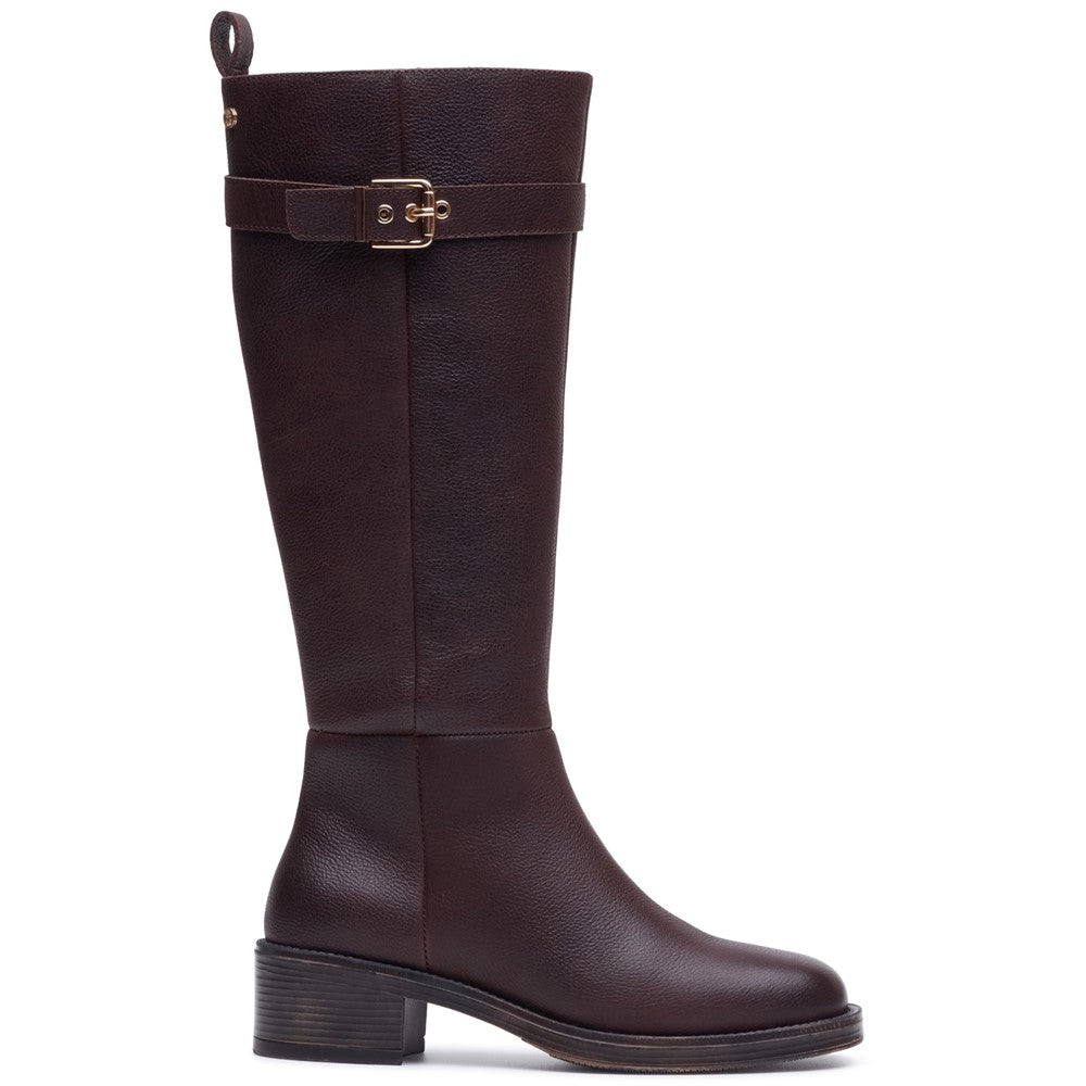 Ladies Long Boots Brown Hush Puppies Anita Long Boot