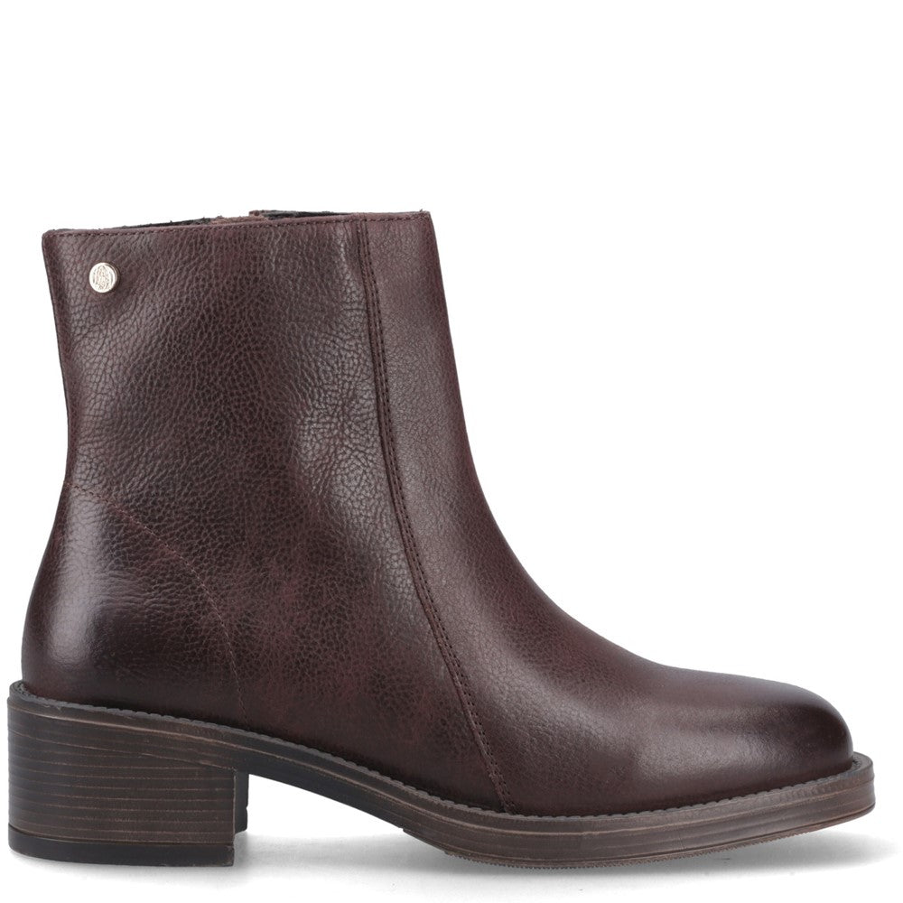 Ladies Ankle Boots Brown Hush Puppies Ayla Boot