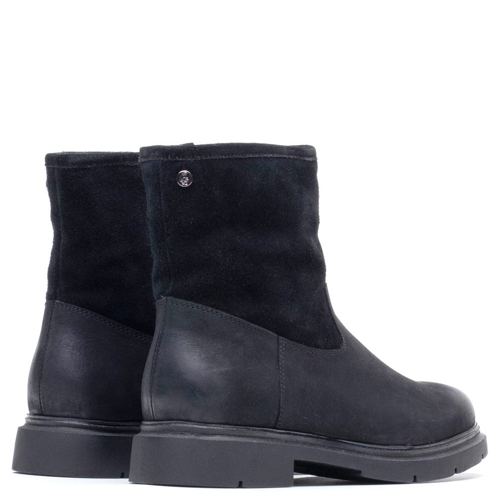 Ladies Ankle Boots Black Hush Puppies Charlotte Boot