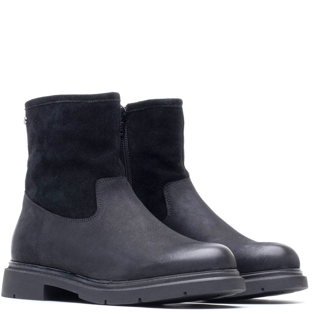 Ladies Ankle Boots Black Hush Puppies Charlotte Boot