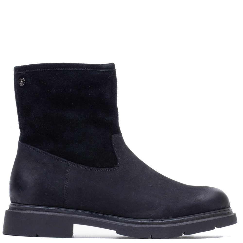 Ladies Ankle Boots Black Hush Puppies Charlotte Boot