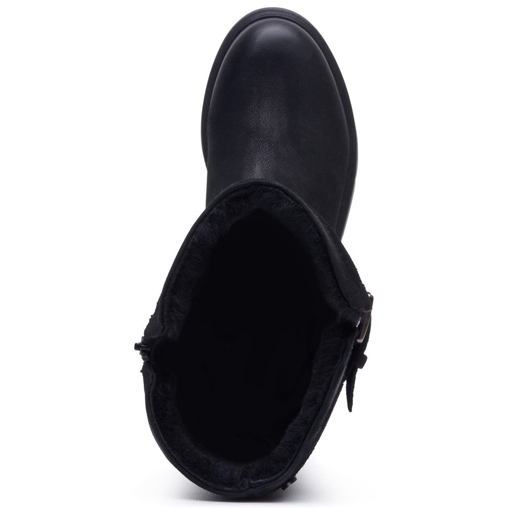Ladies Long Boots Black Hush Puppies Cressida Long Boot