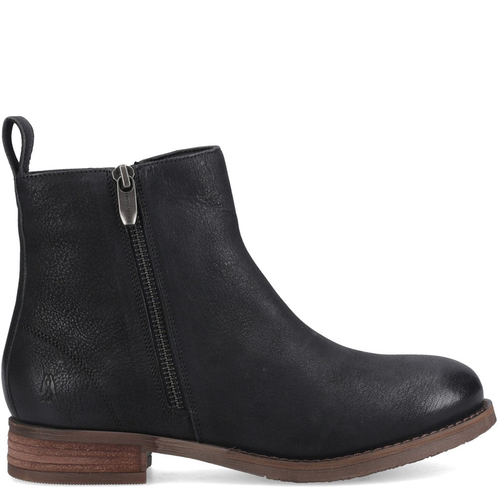 Ladies Ankle Boots Black Hush Puppies Ethel Boot