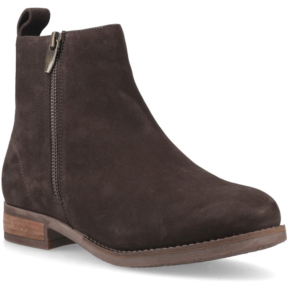 Ladies Ankle Boots Brown Hush Puppies Ethel Boot