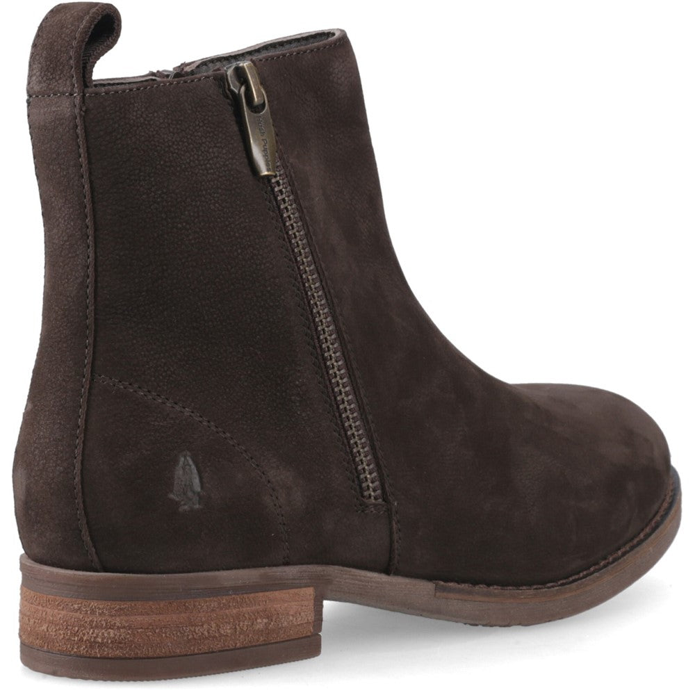 Ladies Ankle Boots Brown Hush Puppies Ethel Boot