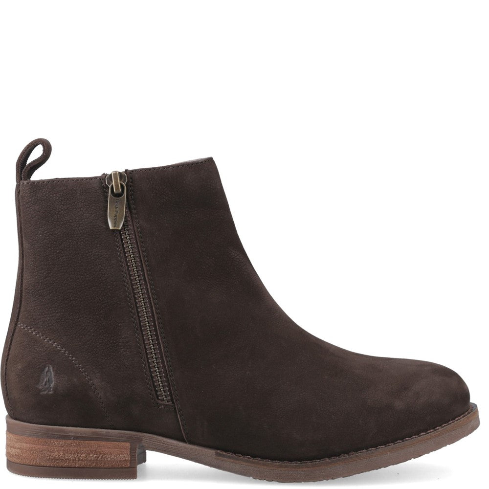 Ladies Ankle Boots Brown Hush Puppies Ethel Boot