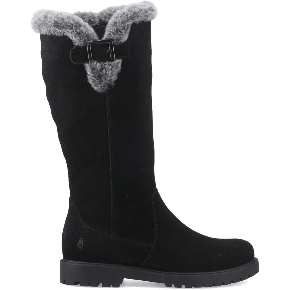 Ladies Long Boots Black Hush Puppies Honor Long Boot