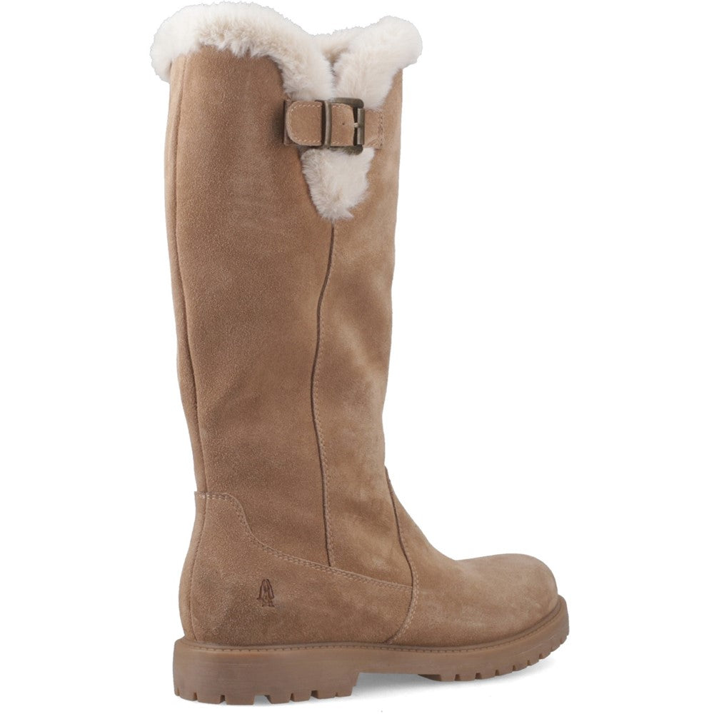 Ladies Long Boots Tan Hush Puppies Honor Long Boot