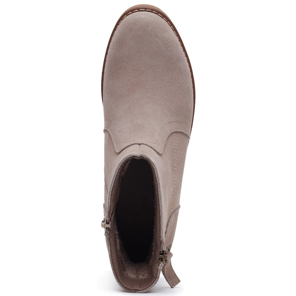 Ladies Ankle Boots Taupe Hush Puppies Marien Boot