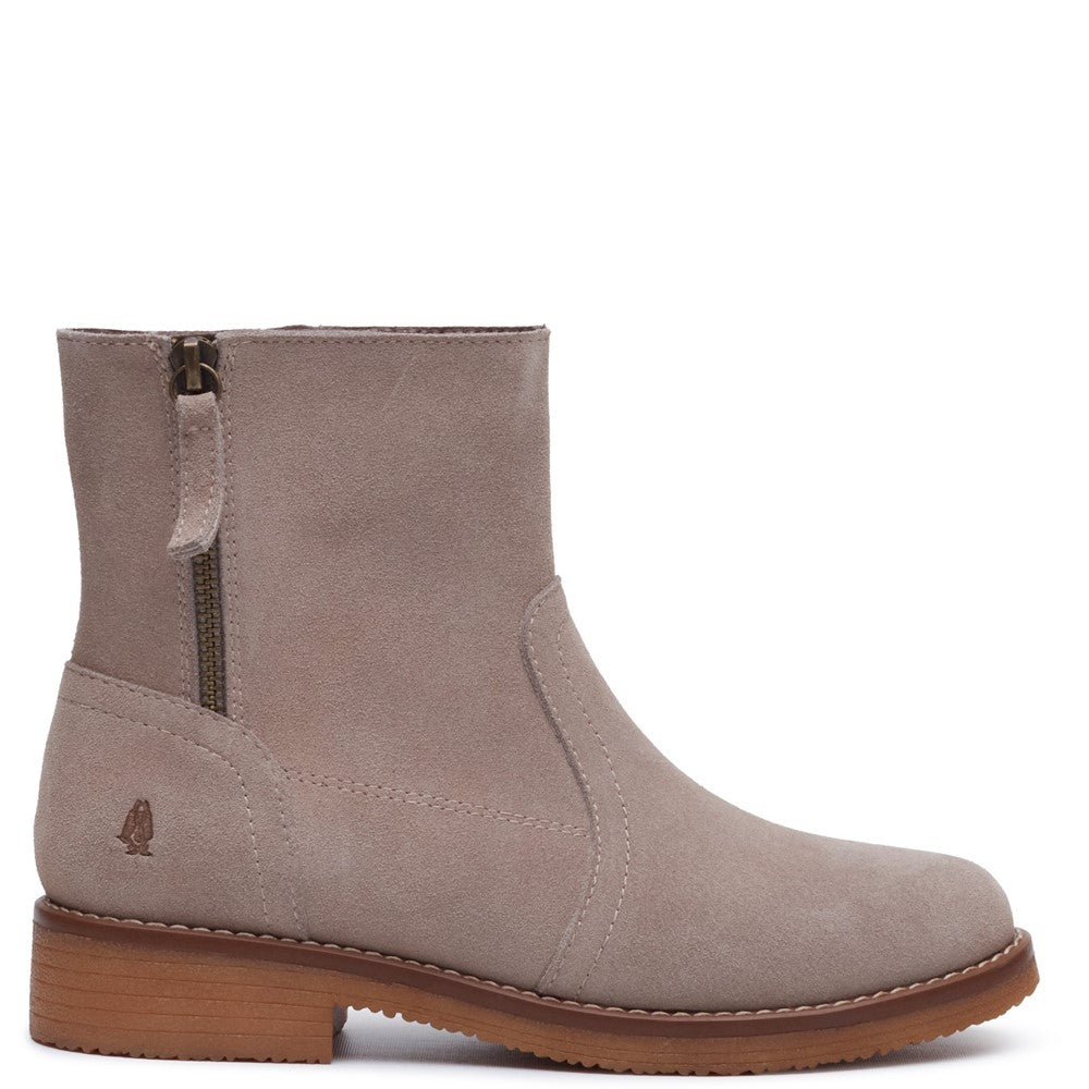 Ladies Ankle Boots Taupe Hush Puppies Marien Boot