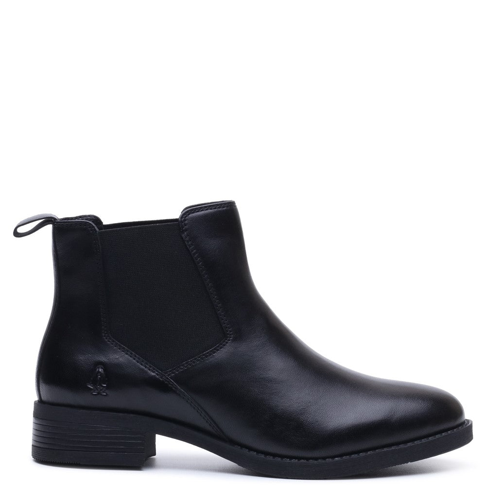 Ladies Ankle Boots Black Hush Puppies Peyton Ankle Boot