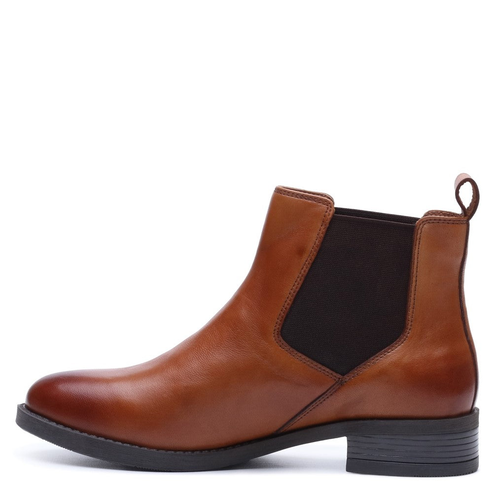 Ladies Ankle Boots Tan Hush Puppies Peyton Ankle Boot