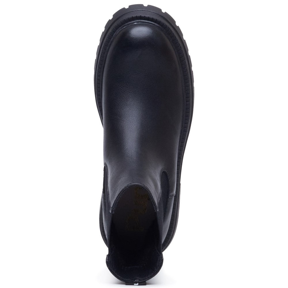 Ladies Ankle Boots Black Hush Puppies Rose Chelsea Boot